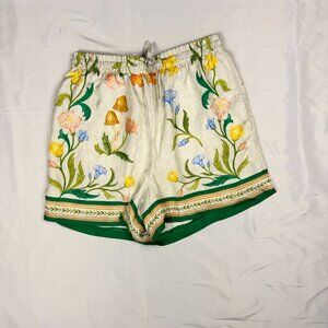 Casablanca Floral Printed Shorts